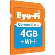 EF-SDCX24GB Eye-Fi Connect X2 4GB + WIFI SDHC Memory card
