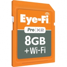 EF-SDPX28GB Eye-Fi Pro X2 8GB + WIFI SDHC Memory card